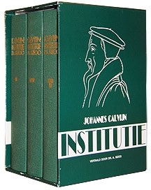 Johannes Calvijn, Institutie