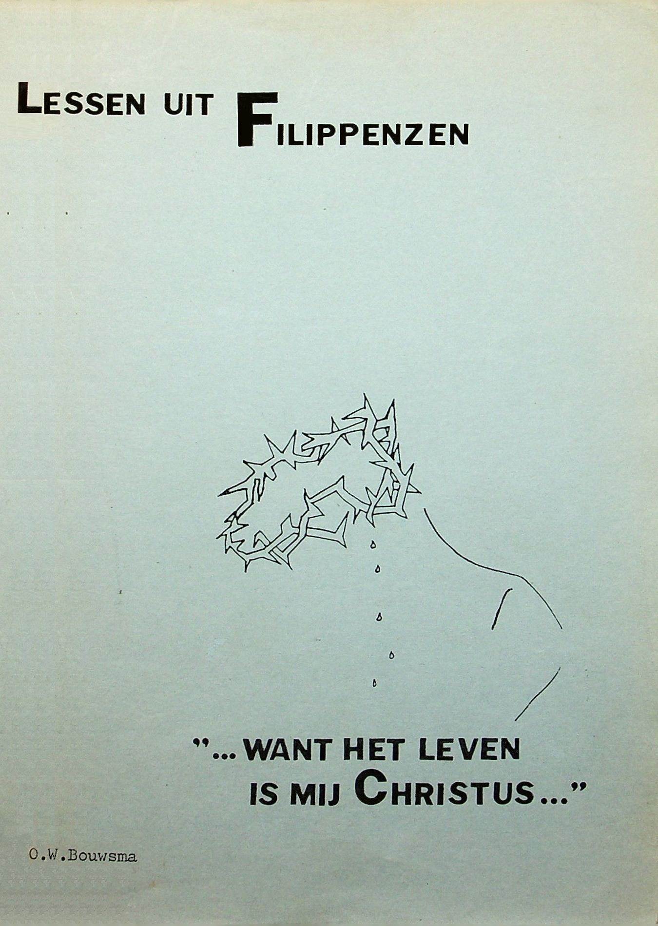 Bouwsma, O.W. - Lessen uit Filippenzen